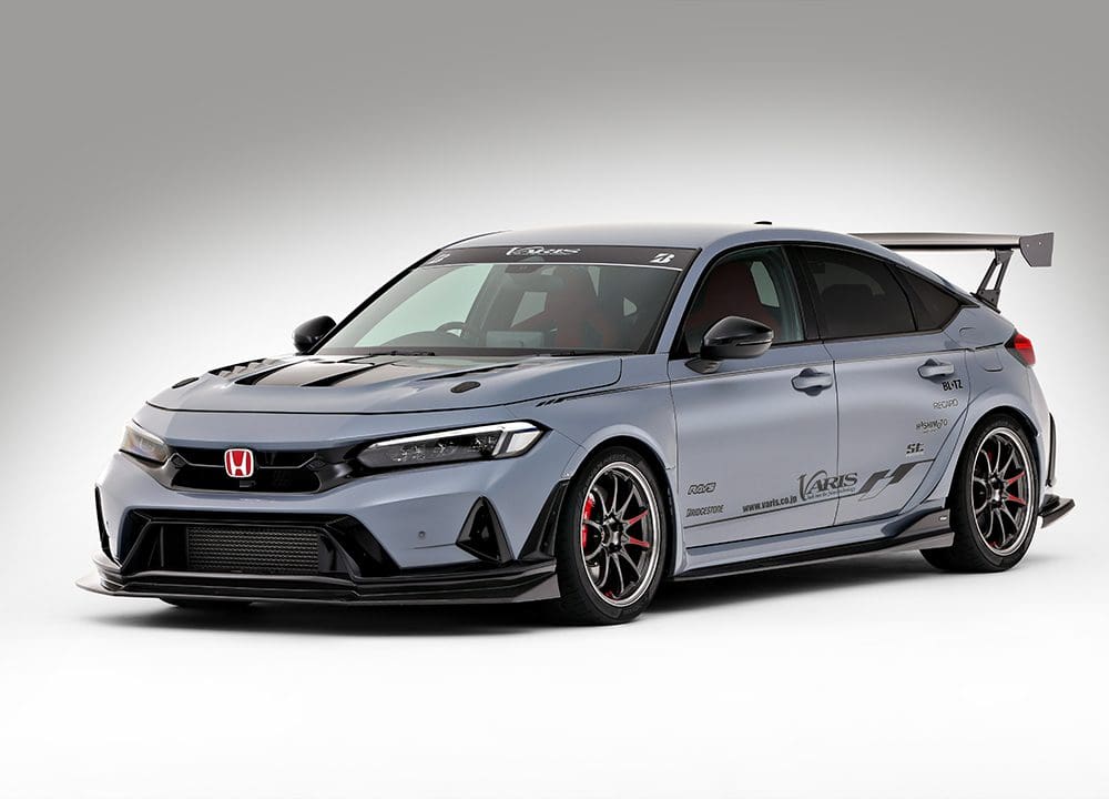 Varis Arising-II Street Ver. for FL5 Honda Civic Type R - Installed Side View