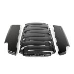 Auto Addict Carbon Engine Cover Set for 6th Gen Chevrolet Camaro LT1 / SS