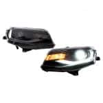 Auto Addict OEM Replica Projector Headlights for 6th Gen Chevrolet Camaro LT, RS, and SS (pre-facelift) / ZL1 - Front View of Pair