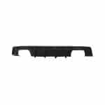Auto Addict EVO Style Rear Diffuser w/ Shark Fins & Smoked Reflectors for 6th Gen Chevrolet Camaro LT, RS, SS, ZL1, and ZL1 1LE - Front View