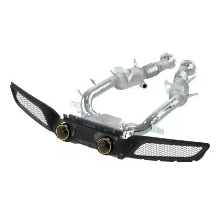 Capristo Carbon Twin-Tailpipe Conversion w/ OPF Downpipes for F171 Ferrari 296 GTB & GTS