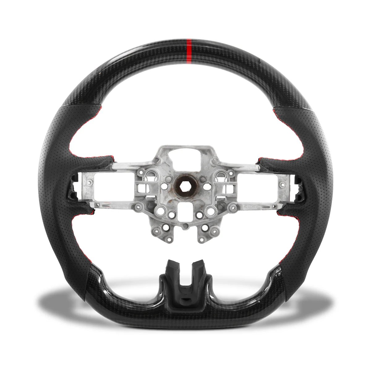 Auto Addict Carbon Steering Wheel Core for S550 Ford Mustang Bullitt, EcoBoost, GT, Shelby Models, and V6