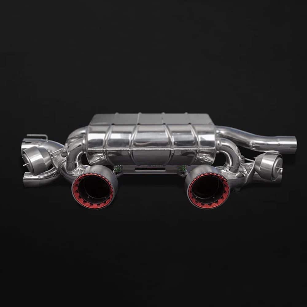 Capristo Valved Exhaust w/ Wicrom Tips for 991.2 Porsche Carrera / GTS