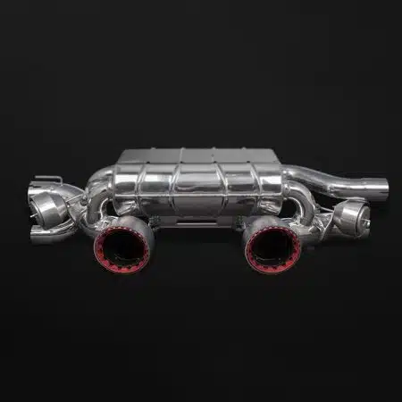 Capristo Valved Exhaust w/ Wicrom Tips for 991.2 Porsche 911 Carrera / GTS