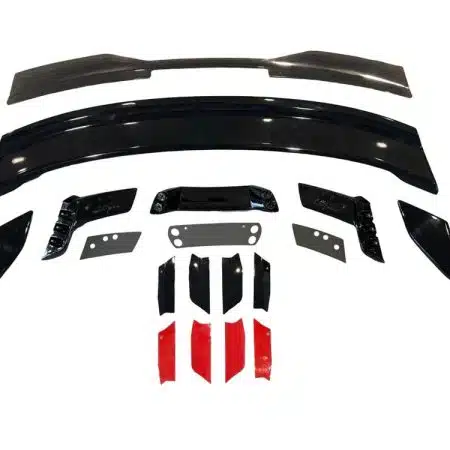 Auto Addict Gloss Black Dark Horse Rear Spoiler for S550 Ford Mustang