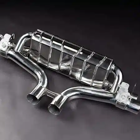Capristo Valved Exhaust w/ Mid-Silencer and Carbon Tips for 9YA & 9YB Porsche Cayenne Turbo / E-Hybrid / GTS