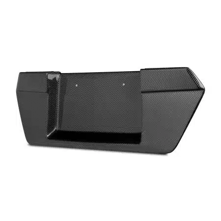 Auto Addict Carbon License Plate Backing for C8 Chevrolet Corvette Stingray (with OEM rear bumper)