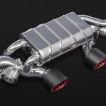 Capristo Valved Exhaust w/ 250 Cell Sport Cats and Carbon Tips for 991.2 Porsche 911 Carrera / GTS