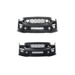 Auto Addict Mach 1 Front Bumper Conversion Kit for S550 Ford Mustang EcoBoost / GT / V6 - Both LED DRL Options