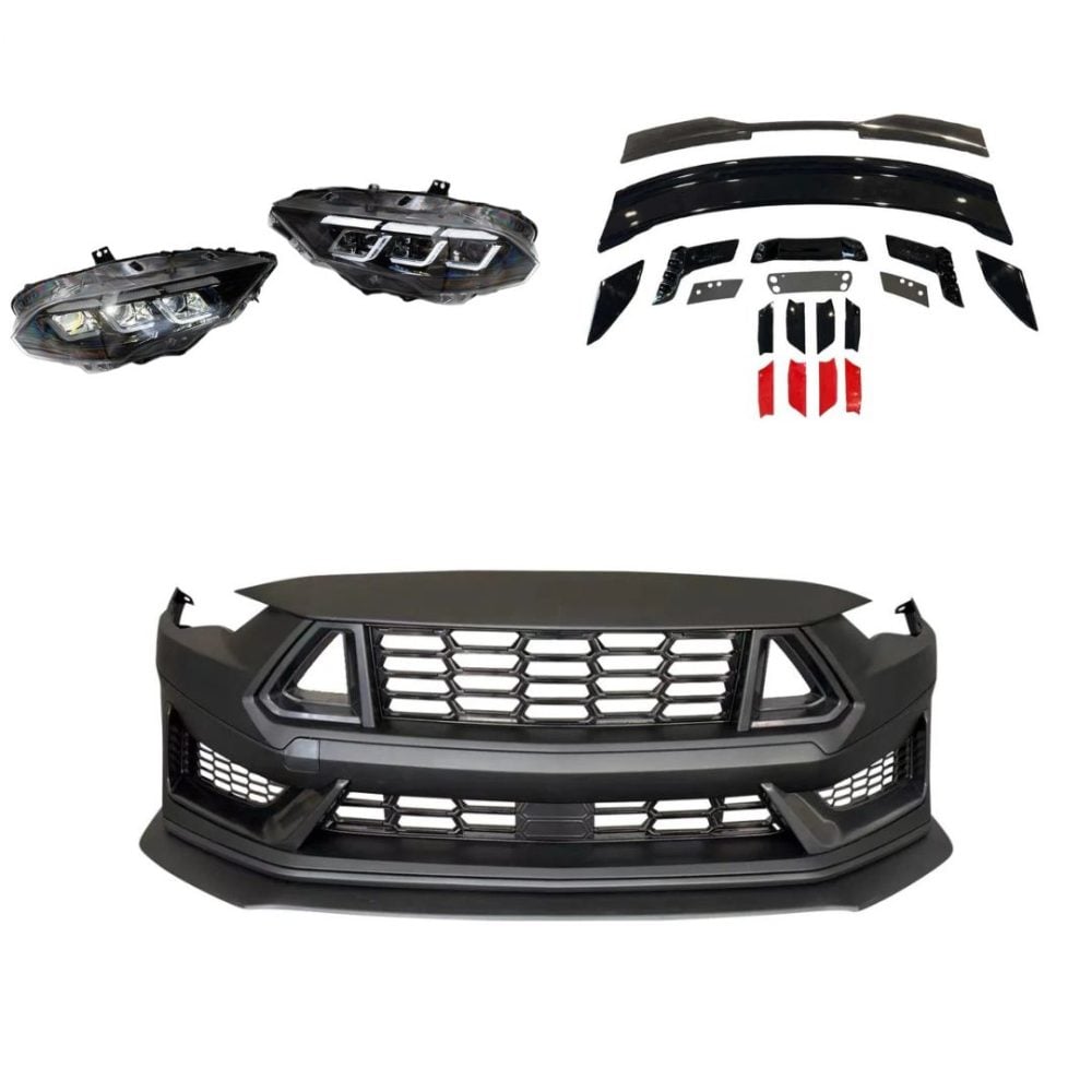 Auto Addict Dark Horse Conversion Bundle for S550 Ford Mustang (facelift) - All Components