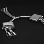 Capristo Valved Exhaust with Mid-Pipes and SS Tips for B9 & F5 Audi S4 / S5 [02AU03103016]