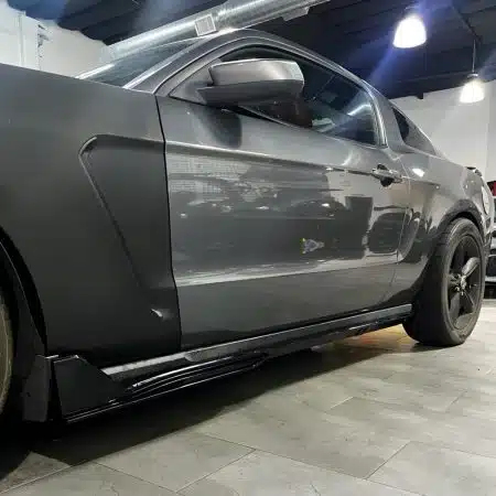 Auto Addict Gloss Black S550 GT350 Style Side Skirts for S197 II Ford Mustang GT / GT500 / V6