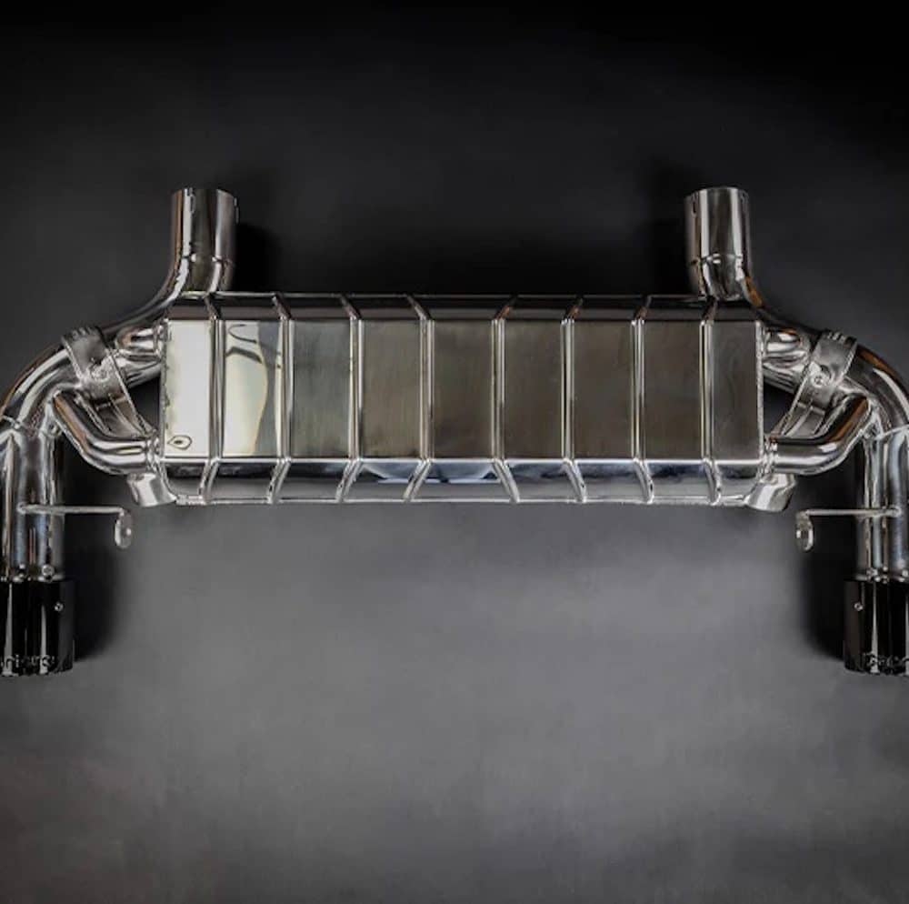 Capristo ECE Valved Exhaust w/ Wicrom Tips for F90 BMW M5CS