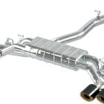 Capristo Valved Exhaust w/ Wicrom Tips for G9X BMW M5 (Euro OPF)