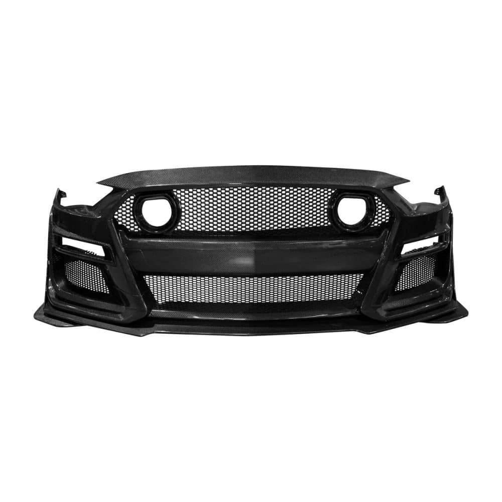 Auto Addict Carbon Track Package for S550 Ford Mustang EcoBoost / GT (facelift) - Front Bumper