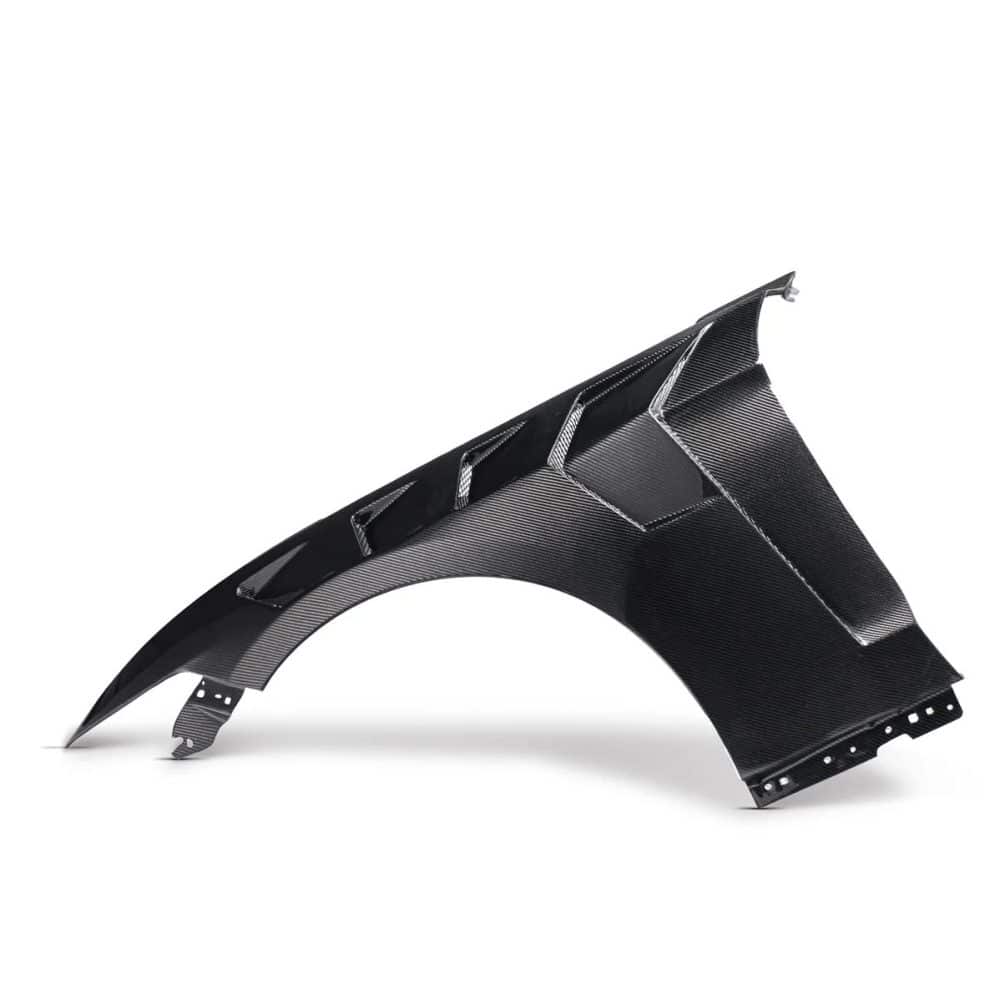 Auto Addict Carbon Type-LM Front Fenders for S550 Ford Mustang EcoBoost / GT / V6 (pre-facelift) - Side View of Left Fender