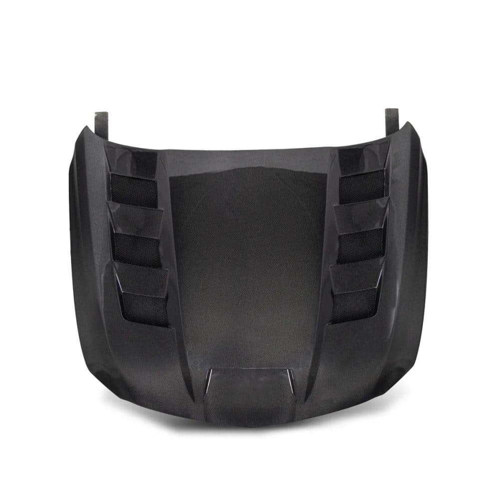 Auto Addict Carbon Type-Terminator Hood for Cadillac CT5, CT5-V, and CT5-V Blackwing - Top View of Hood