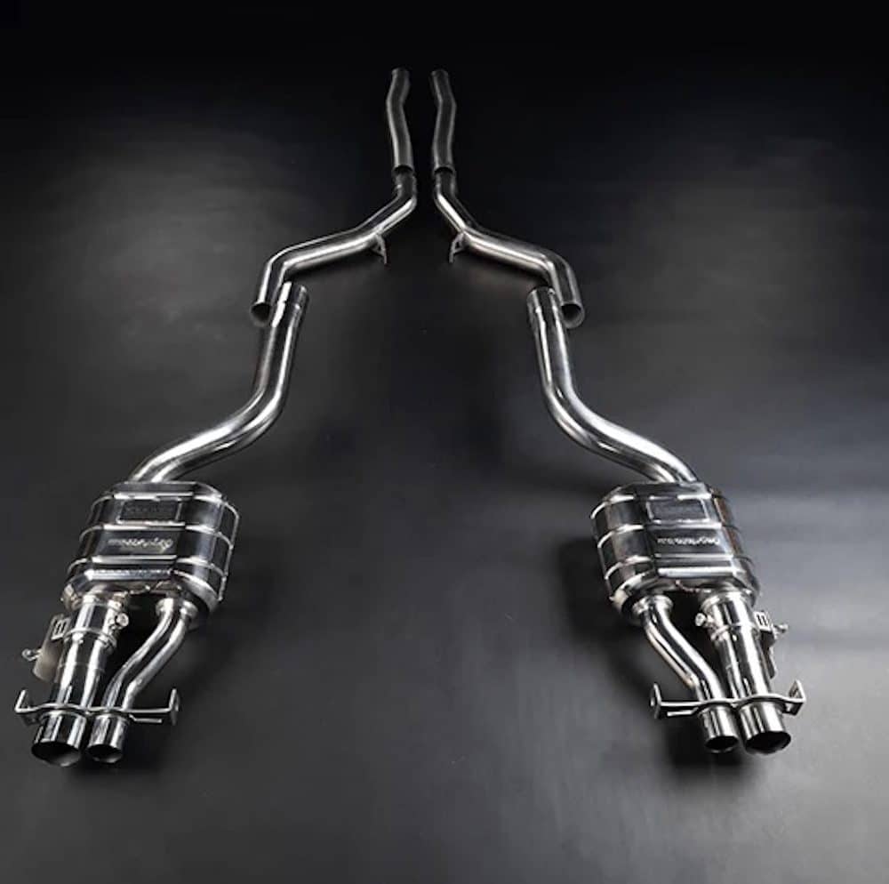 Capristo Valved Exhaust with Mid-Pipes for W223 Mercedes-Benz S 63 E-Performance [02MB04403045]
