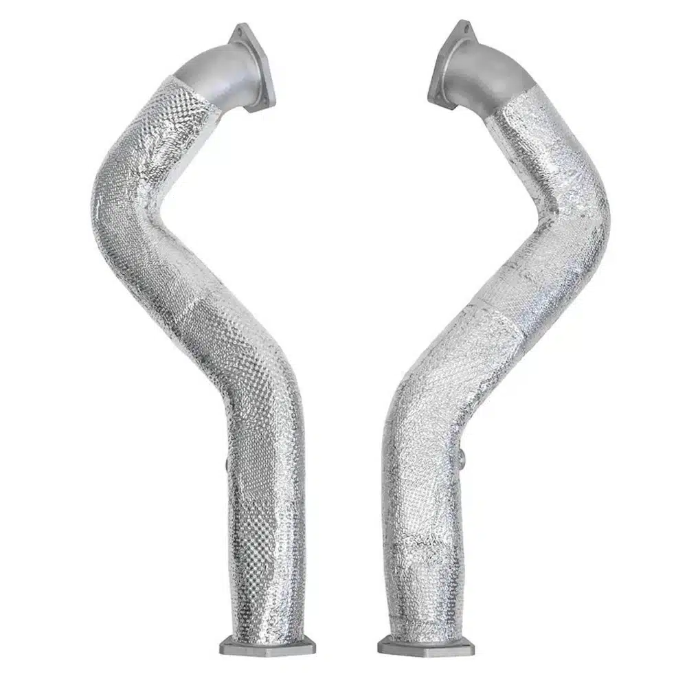 SOUL Performance Competition Over Axle Pipes for 982 Porsche 718 GT4 RS / Spyder RS [POR.718GT4RS.OP.JH/POR.718GT4RS.OP] with Heat Solution