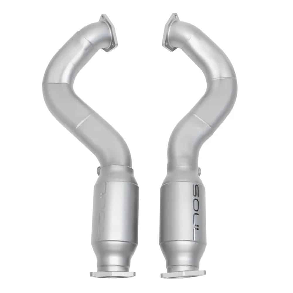 SOUL Performance Resonated Over Axle Pipes for 982 Porsche 718 GT4 RS / Spyder RS [POR.718GT4RS.ROP.JH/POR.718GT4RS.ROP]