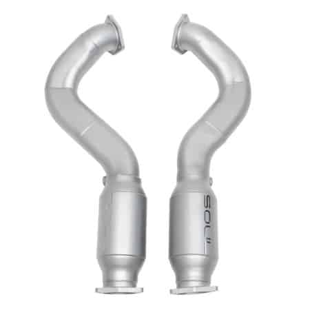 SOUL Performance Resonated Over Axle Pipes for 982 Porsche 718 GT4 RS / Spyder RS [POR.718GT4RS.ROP.JH/POR.718GT4RS.ROP]