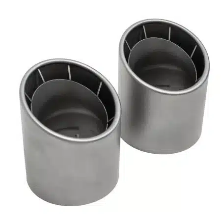 SOUL Performance Weissach-Style Titanium Bolt-On Exhaust Tips for 982 Porsche 718 GT4 RS / Spyder RS [POR.718GT4RS.WEI.OEM/POR.718GT4RS.WEI]