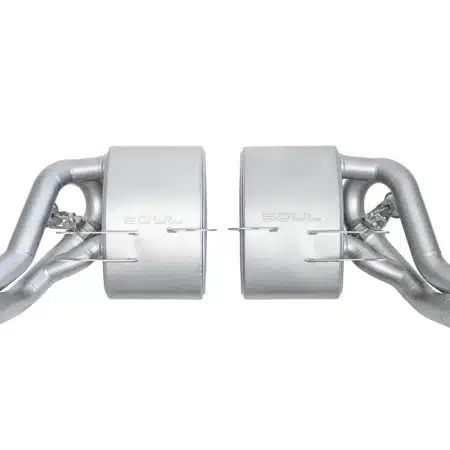 SOUL Performance Valved Side Mufflers for 996 Porsche 911 Carrera 4S [POR.996.C4S.VES.POL/POR.996.C4S.VES.BC]