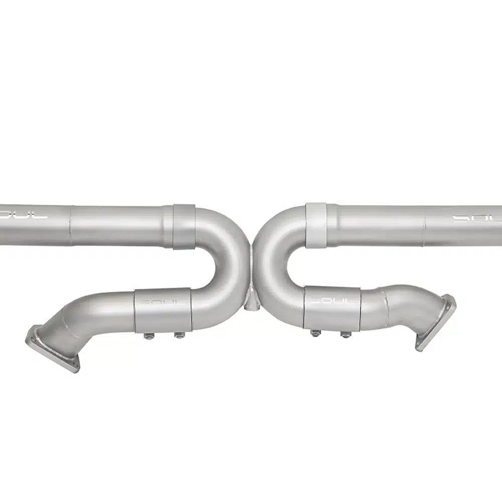 SOUL Performance Bypass Pipe for 993 Porsche 911 Carrera (with Bischoff Flange) [POR.993.B1.CBP/POR.993.B2.CBP]