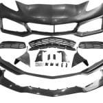 Auto Addict ZR-1 Front Bumper Conversion for C7 Chevrolet Corvette Stingray - Overview of Components