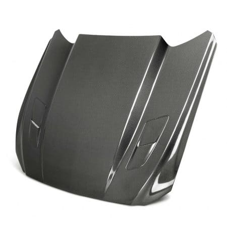 Auto Addict Carbon Type-CJ Cowl Hood for S550 Ford Mustang (pre-facelift)