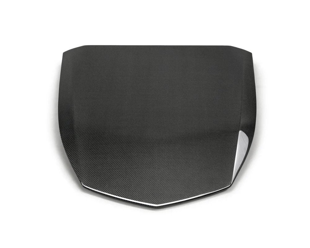 Auto Addict Carbon Type-OE Hood Insert for 6th Gen Chevrolet Camaro ZL1 / ZL1 1LE - Upper Front View