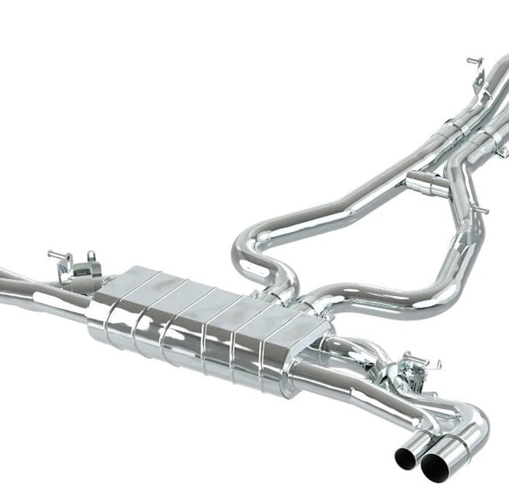 Capristo Valved Exhaust with Mid-Pipes (OEM Tips) for 8U / F3 Audi RSQ3 [02AU10903026]