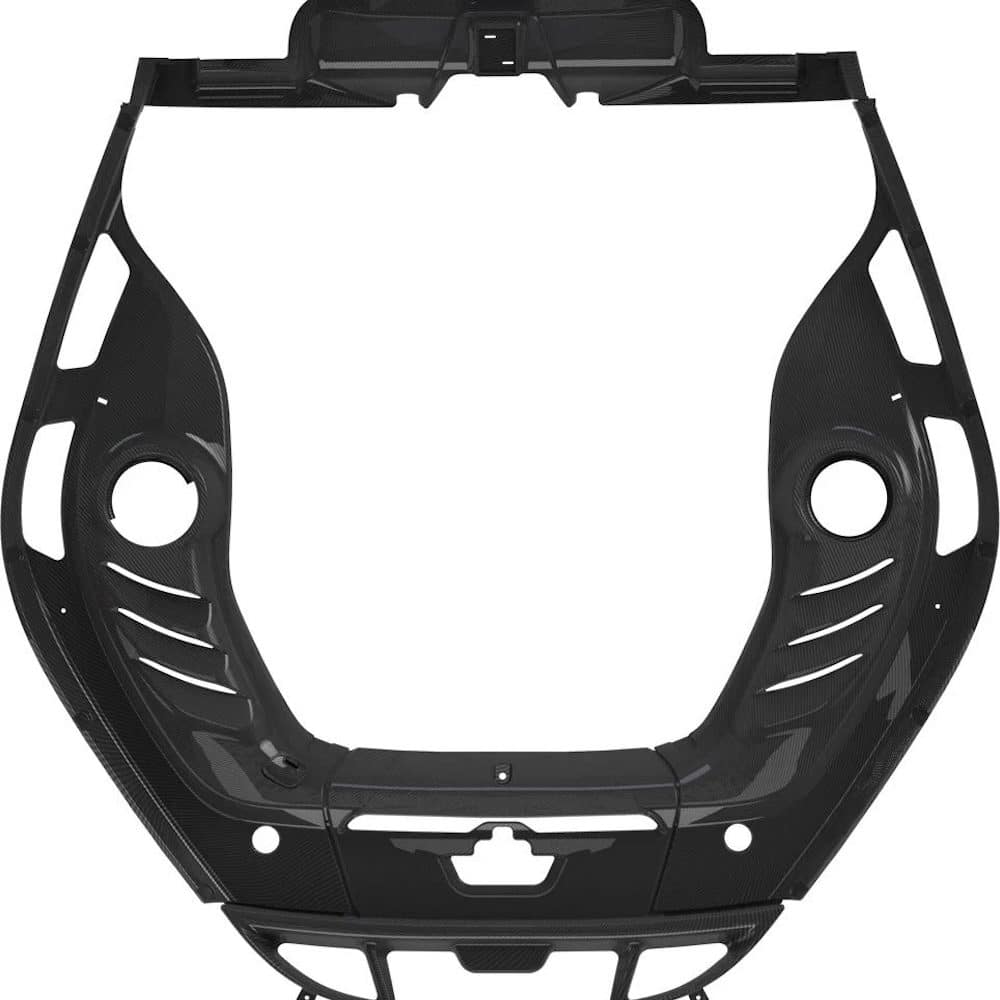 Capristo Carbon Fiber Engine Bay Covers for F171 Ferrari 296 GTB [03FE138100XX]