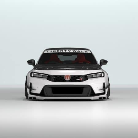 Liberty Walk LB-Nation Front Diffuser for FL5 Honda Civic Type R [LBWFL5-FD-FRP/LBWFL5-FD-FRPCFRP]