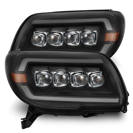 AlphaRex NOVA-Series LED Projector Black Headlights for N210 Toyota 4Runner
