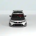 Liberty Walk LB-Nation for FL5 Honda Civic Type R - Top Front View