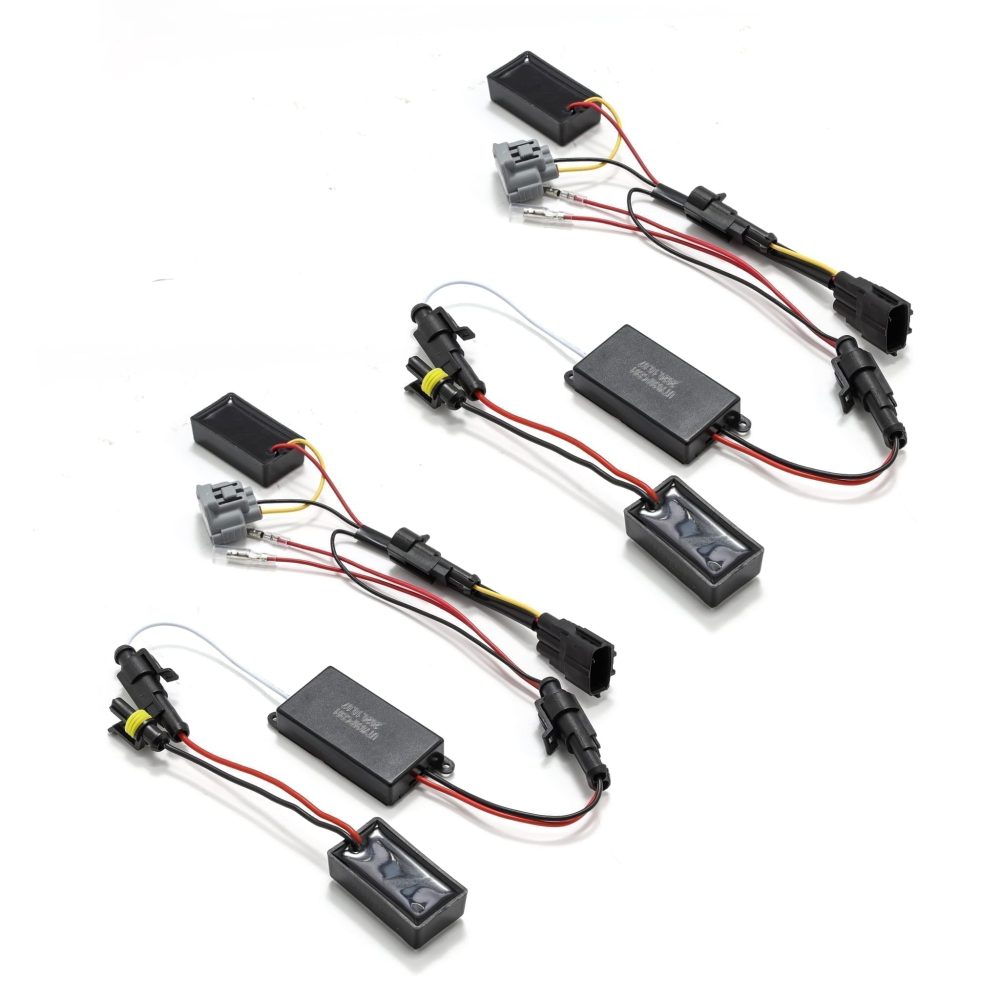 AlphaRex Headlight Converter for N200 Toyota Tacoma (without Stock DRL Function) [AHL-TT05-PLUG-DRL-2PC]