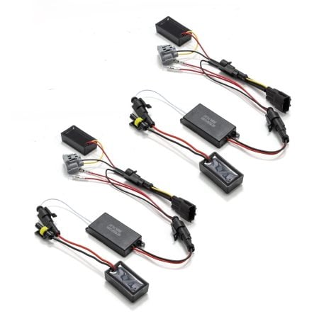 AlphaRex Headlight Converter for N200 Toyota Tacoma (without Stock DRL Function) [AHL-TT05-PLUG-DRL-2PC]