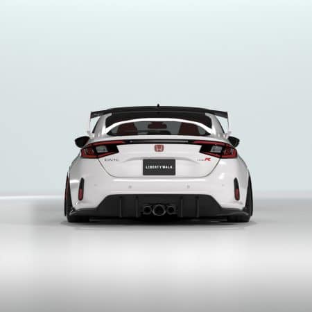 Liberty Walk LB-Nation Rear Diffuser for FL5 Honda Civic Type R [LBWFL5-RD-FRP/LBWFL5-RD-FRPCFRP]