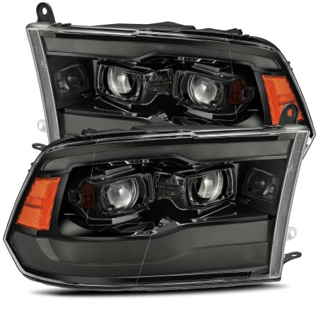 AlphaRex LUXX-Series LED Projector Alpha-Black Headlights for DS, DJ, D2 Dodge Ram [AHL-DR09-PL-G3-SA-FLB-CVT/AHL-DR09-PL-G3-SA-FLB]