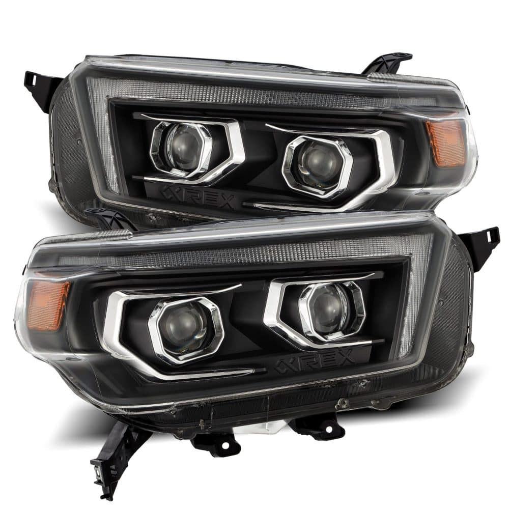 Black 4runner headlights