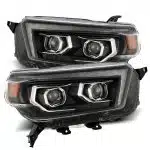 Black 4runner headlights