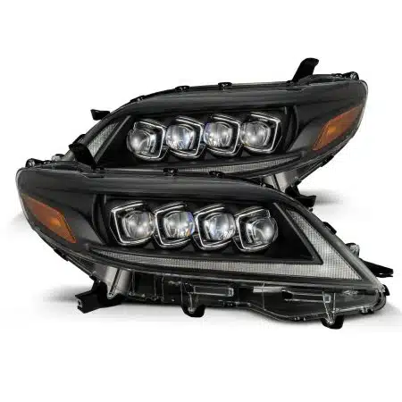 AlphaRex NOVA-Series LED Projector Black Headlights for XL30 Toyota Sienna [AHL-TS11-N-B-CVT/AHL-TS11-N-B]