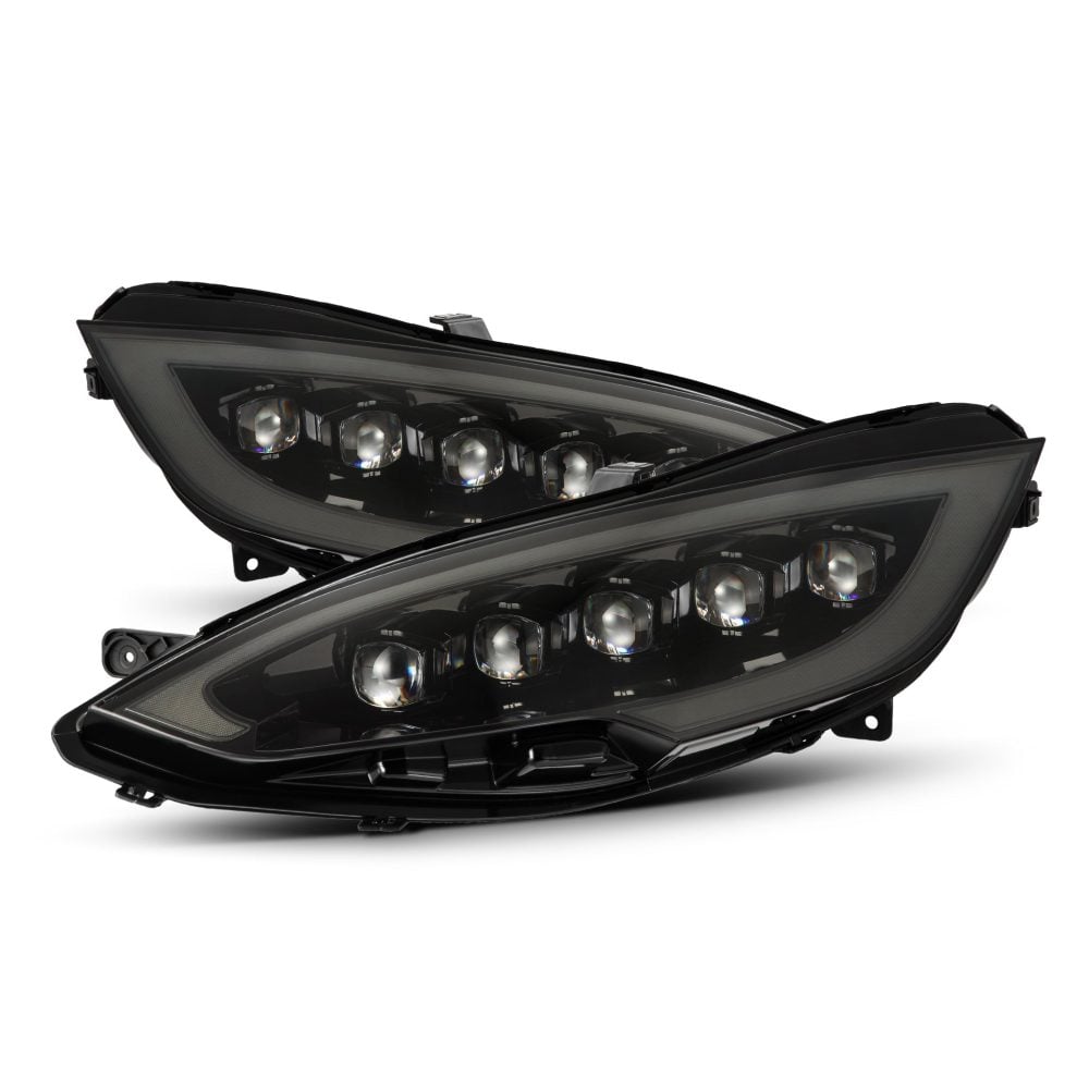 AlphaRex NOVA-Series LED Projector Alpha-Black Headlights for MS Tesla Model S [AHL-TSS12-N-FLB-CVT/AHL-TSS12-N-FLB]