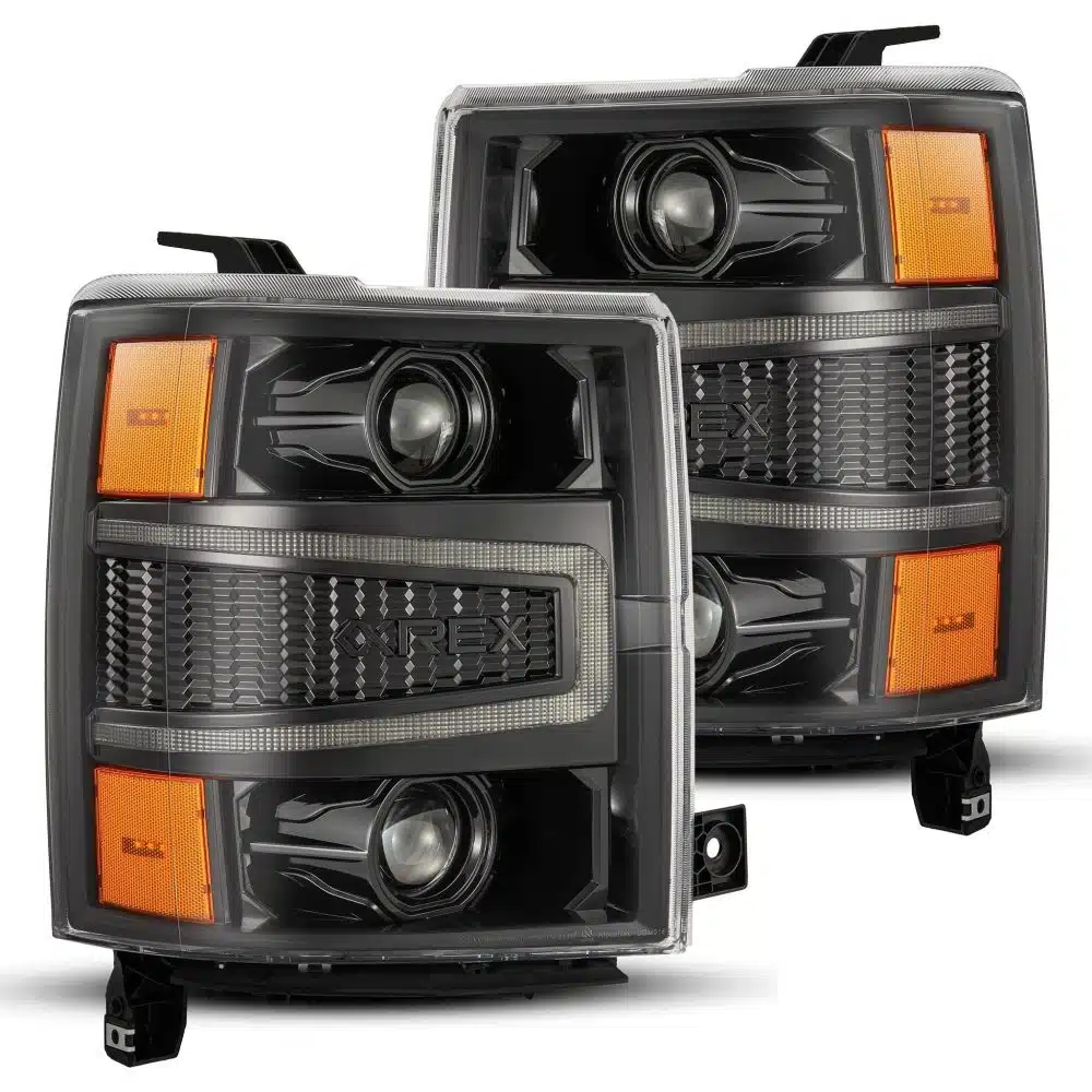 AlphaRex Silverado Headlights