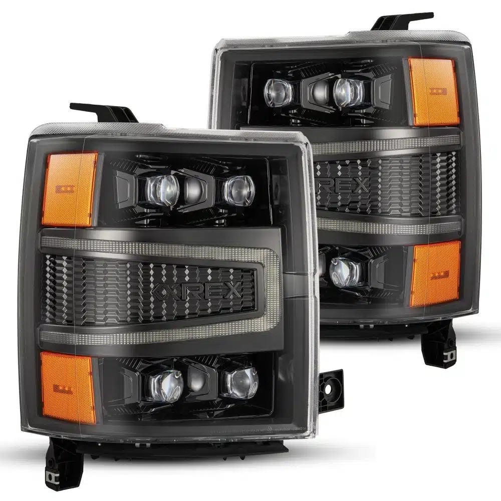 AlphaRex Silverado Headlights