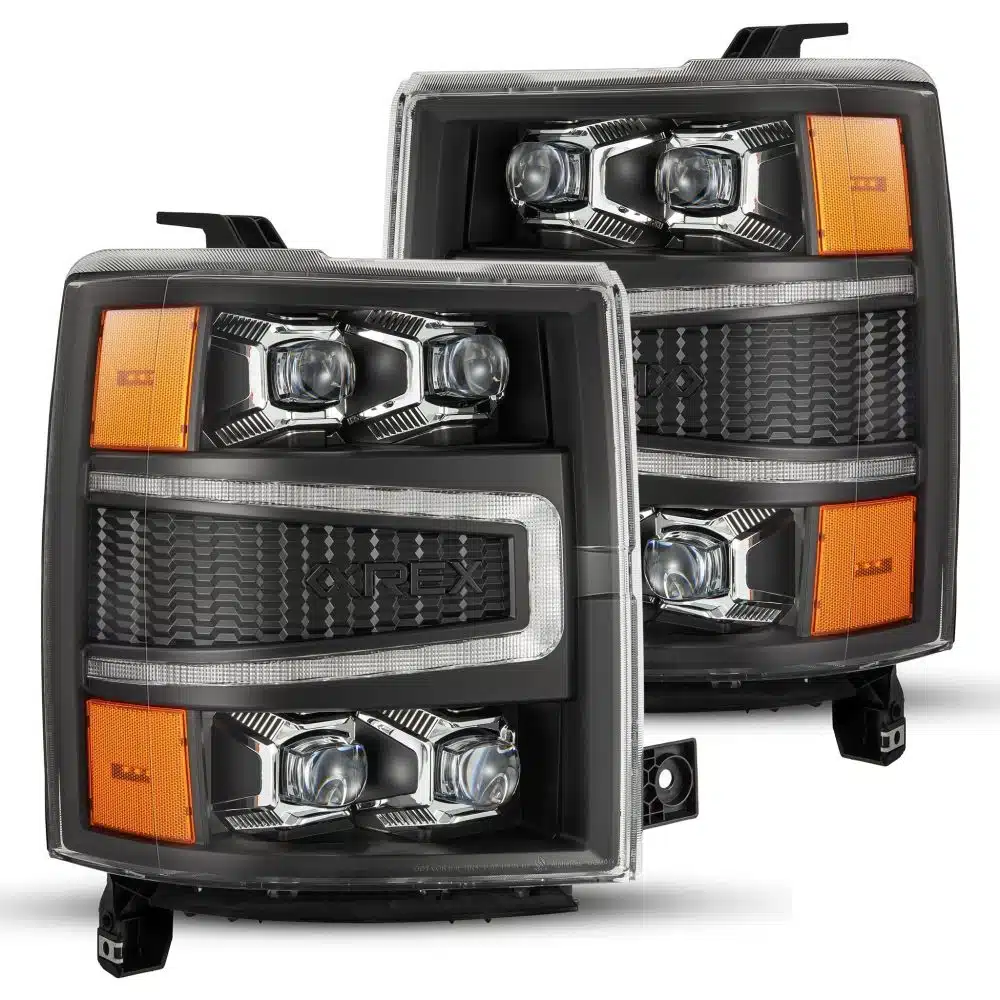 AlphaRex Silverado Headlights