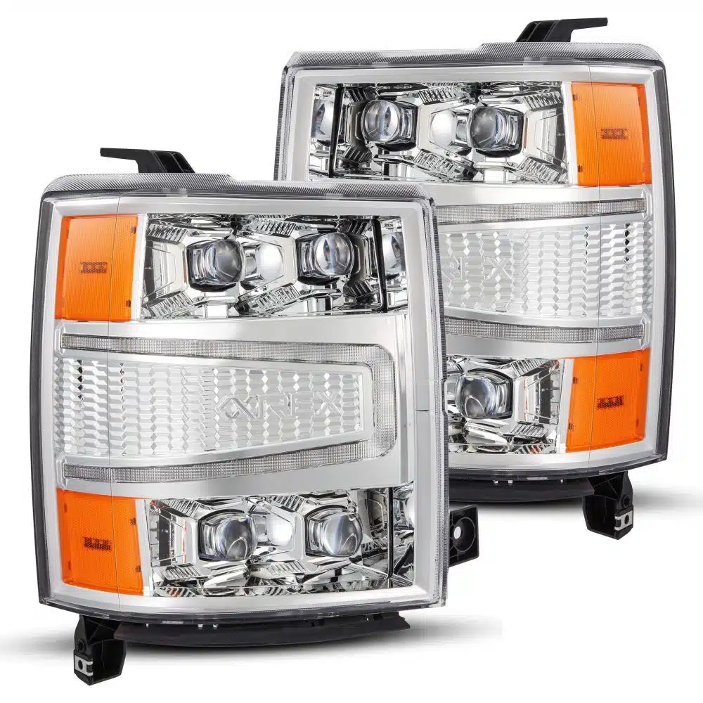 AlphaRex Silverado Headlights