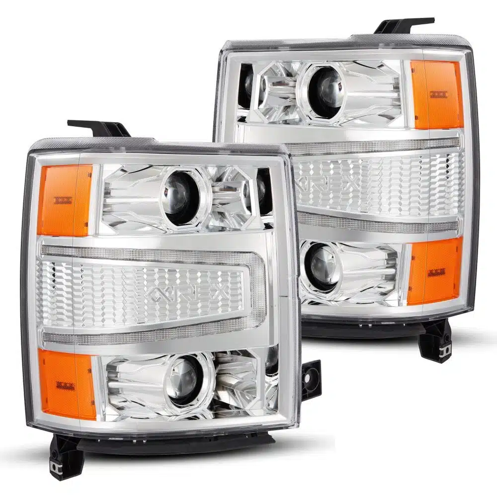 AlphaRex Silverado Headlights