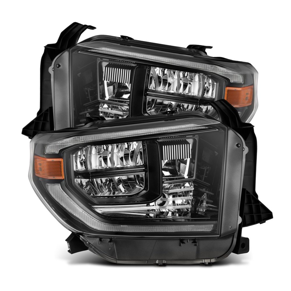 AlphaRex LUXX-Series LED Crystal Alpha-Black Headlights for XK50 / XK70 Toyota Tundra [AHL-TUN14-G2-L-FLB-CVT/AHL-TUN14-G2-L-FLB]